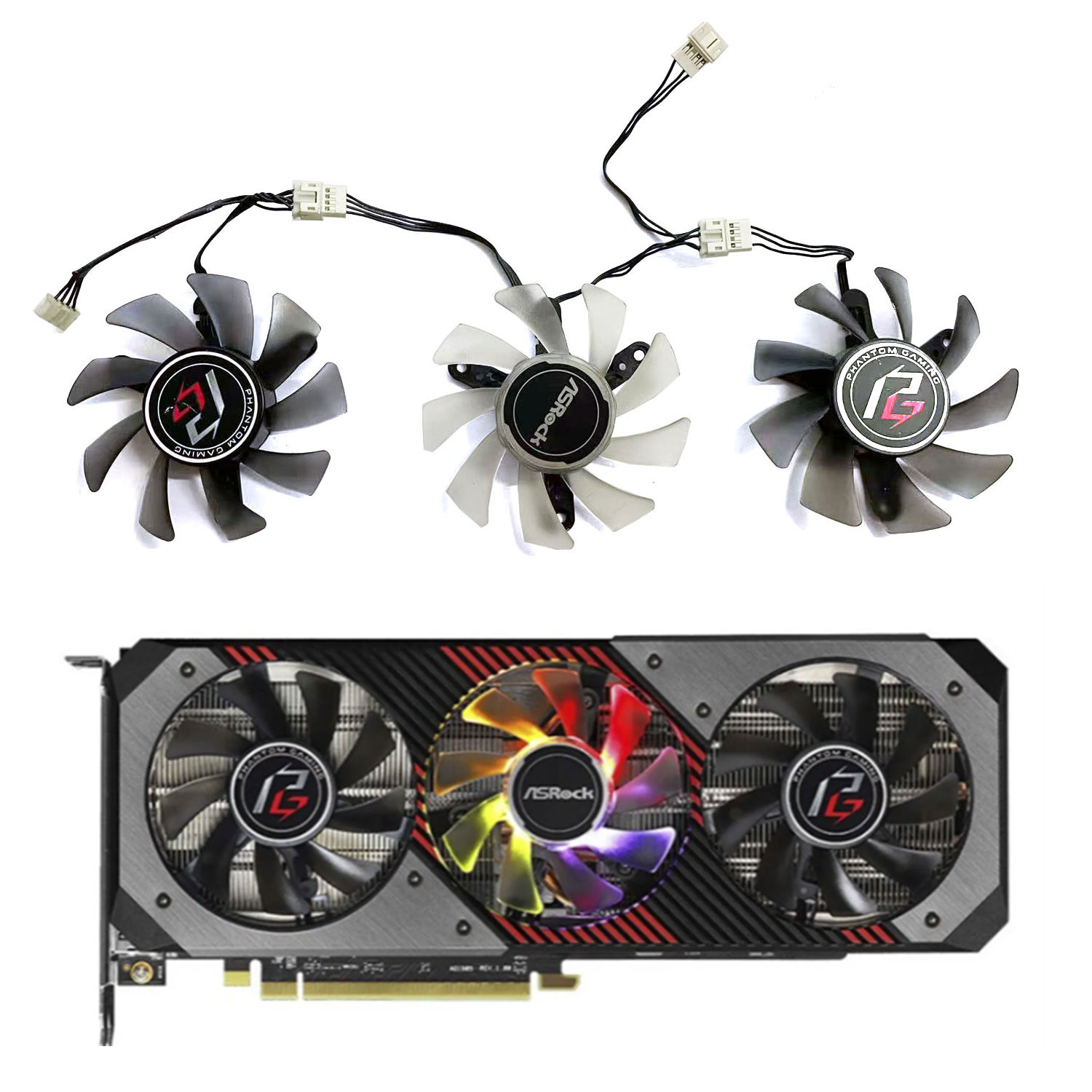 Lga1700 Itx Motherboard Ddr5 - クーラーファン 75MM 4PIN PVA080E12R ASRock RX