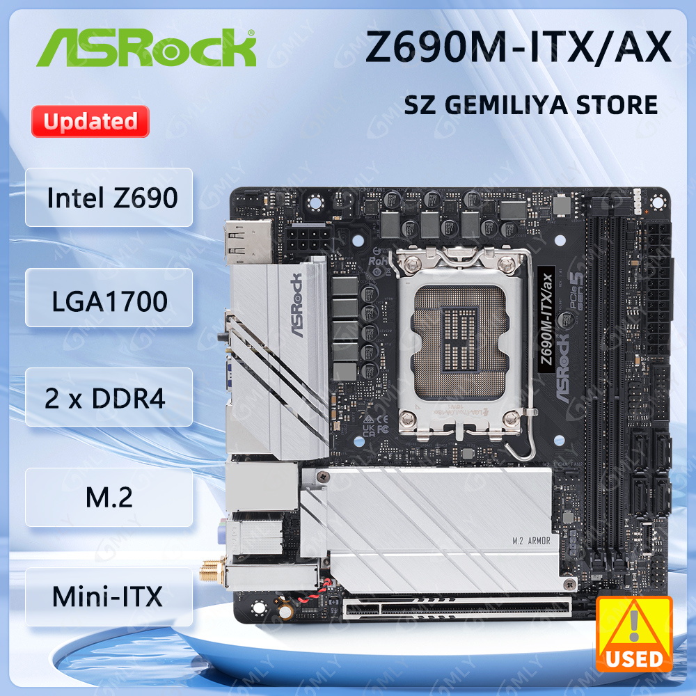 Lga1700 Itx Motherboard Ddr5 - ASROCK Z690M-ITX/ax Mini-ITXマザーボード LGA1700 Intel Z690