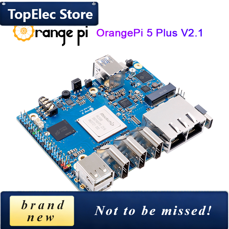 Rockchip Rk3588 Development Board - TopElec Orange Pi 5 PlusミニPC開発ボード 16GB